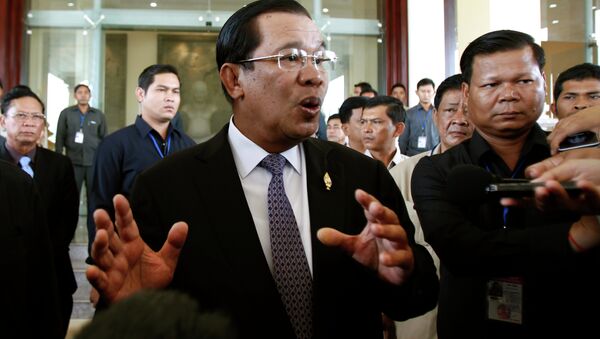 Cambodian Prime Minister Hun Sen - سبوتنيك عربي
