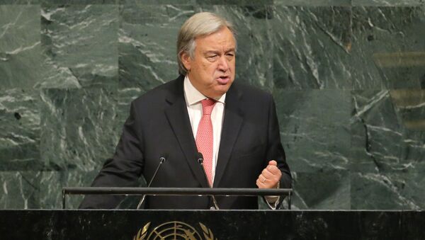الأمين العام للأمم المتحدة أنطونيو غوتيريش - سبوتنيك عربي