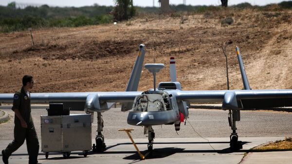 طائرة إسرائيلية بدون طيار - سبوتنيك عربي