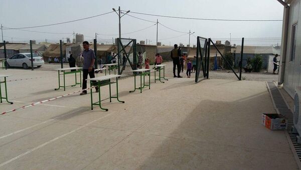 استفتاء إقليم كردستان في مخيم شيخان - سبوتنيك عربي