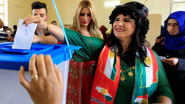 استفتاء إقليم كردستان العراق، 25 سبتمبر/ أيلول 2017 - سبوتنيك عربي
