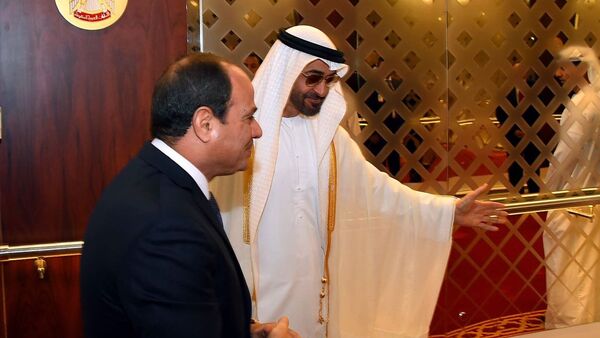 الرئيس المصري عبدالفتاح السيسي في زيارة رسمية إلى الإمارات - سبوتنيك عربي