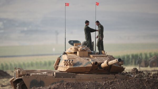 المناورات التركية العراقية في جنوب شرق تركيا، قرب الحدود مع العراق، 26 سبتمبر/ أيلول 2017 - سبوتنيك عربي