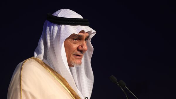 رئيس الاستخبارات السعودية السابق تركي الفيصل - سبوتنيك عربي