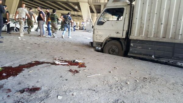 تفجير في قسم شرطة الميدان بدمشق - سبوتنيك عربي