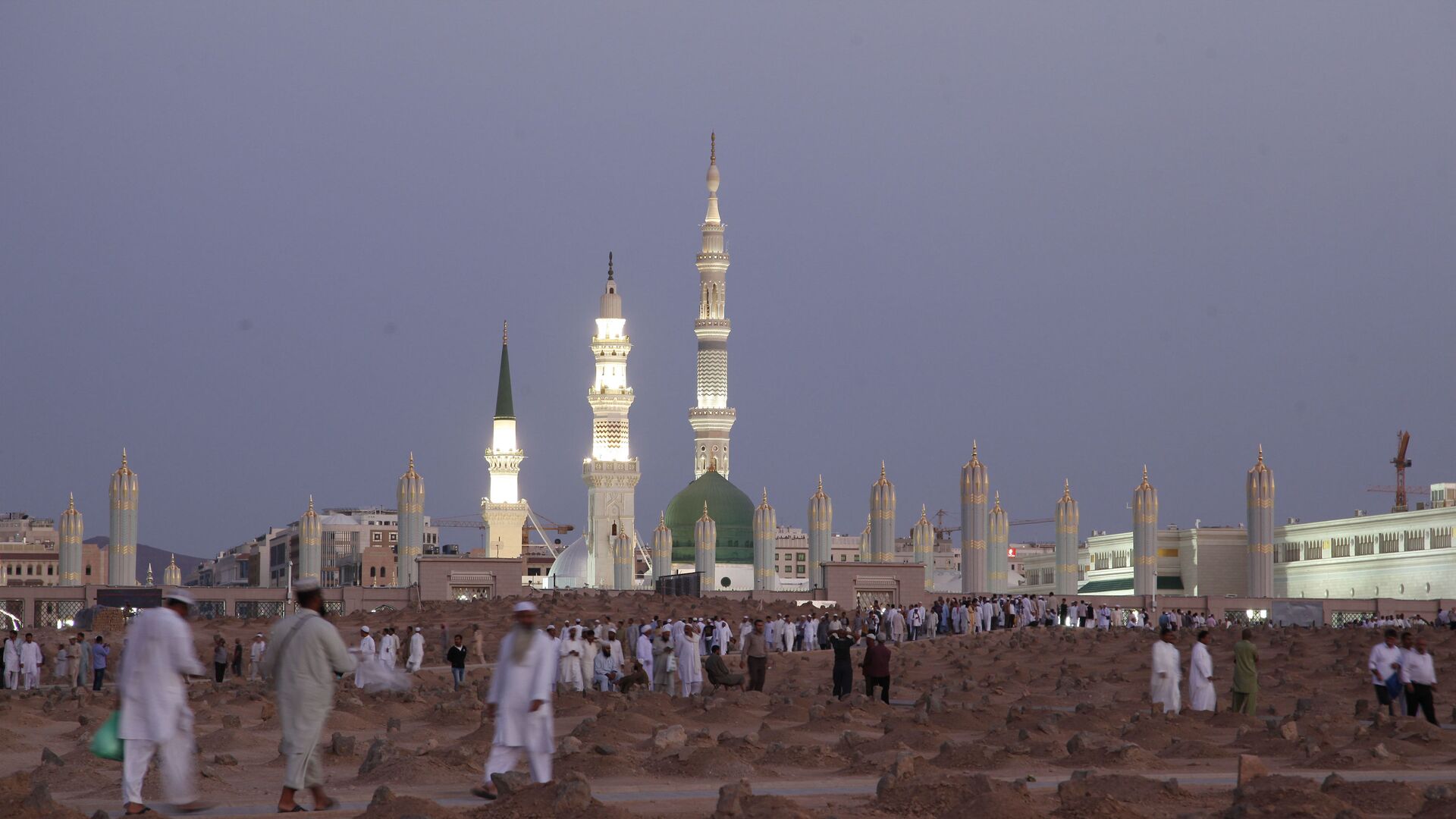 المسجد النبوي في المدينة، السعودية 5 يوليو/ تموز 2013 - سبوتنيك عربي, 1920, 14.01.2022