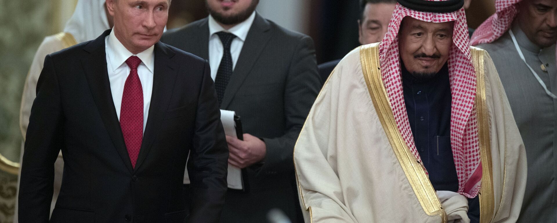 لقاء العاهل السعودي الملك سلمان بن عبدالعزيز آل سعود مع الرئيس الروسي فلاديمير بوتين بالكرملين في موسكو - سبوتنيك عربي, 1920, 16.12.2022