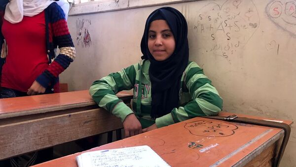 مدرسة للإناث في دير الزور، سوريا - سبوتنيك عربي