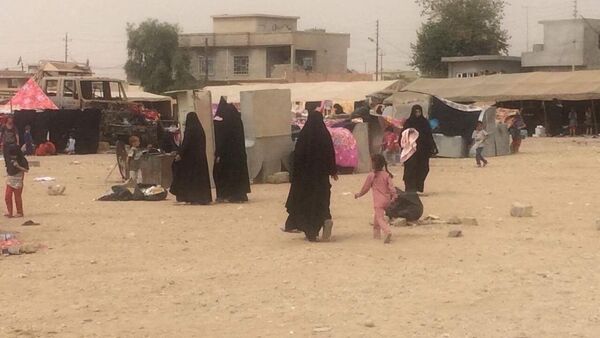 مخيم عائلات داعش - سبوتنيك عربي