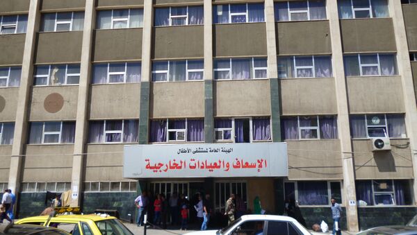 الهيئة العامة لمستشفى الأطفال في سوريا - سبوتنيك عربي
