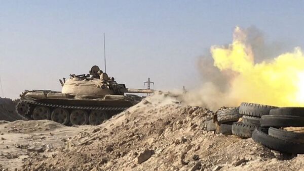 تقدم قوات الجيش السوري في دير الزور، سوريا - سبوتنيك عربي
