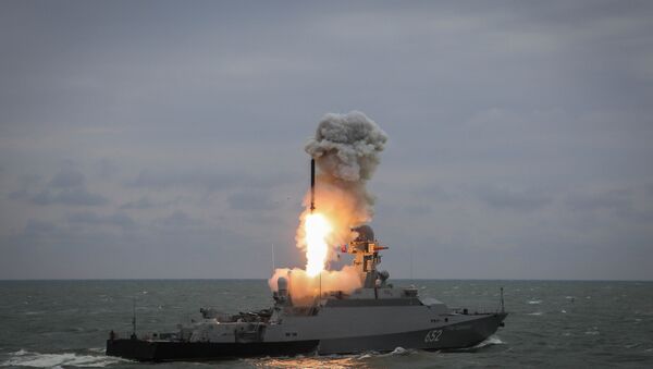 تدريب الأسطول الروسي في بحر قزوين - سبوتنيك عربي