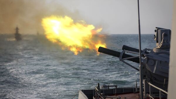 مناورات عسكرية بحرية لأسطول بحر قزوين، روسيا - سبوتنيك عربي
