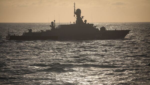 مناورات عسكرية بحرية لقوات أسطول بحر قزوين، روسيا - سبوتنيك عربي