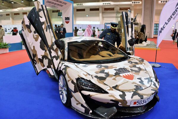 المعرض العسكري الدولي في البحرين (BIDEC-2017) - المركبة McLaren 570S Coupe - سبوتنيك عربي