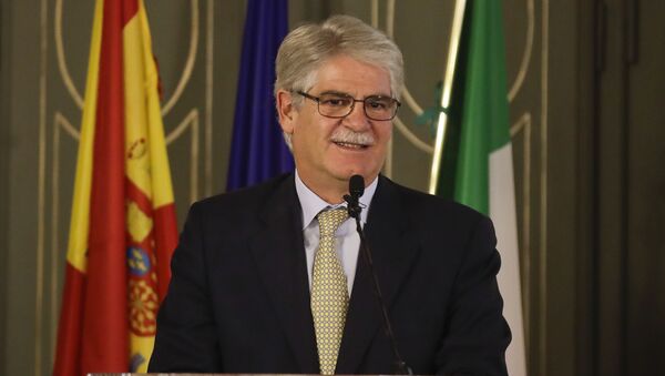 وزير خارجية إسبانيا ألفونسو داستيس - سبوتنيك عربي