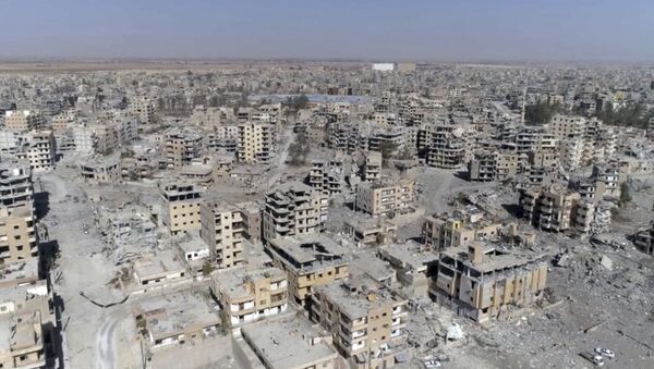 مدينة الرقة بعد تحريرها، سوريا 20 أكتوبر/ تشرين الأول 2017 - سبوتنيك عربي