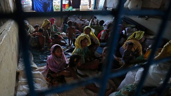 لاجئو الروهينغا، بنغلادش 24 أكتوبر/ تشرين الأول 2017 - سبوتنيك عربي
