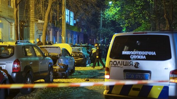 انفجار في وسط كييف - سبوتنيك عربي