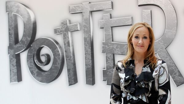 British author JK Rowling, creator of the Harry Potter series of books (File) - سبوتنيك عربي