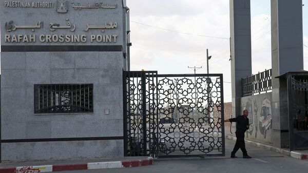 الحدود بين قطاع غزة ومصر - معبر رفح البري - سبوتنيك عربي