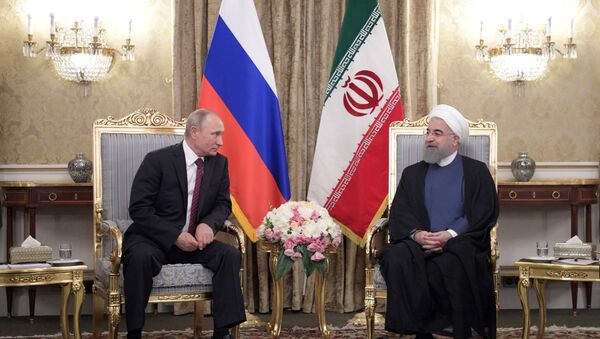 زيارة عمل الرئيس الروسي إلى طهران، 1 نوفمبر 2017 - سبوتنيك عربي