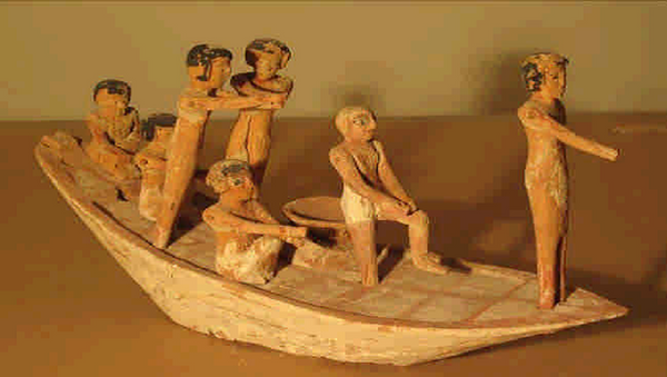 قوارب خشبية فرعونية - سبوتنيك عربي