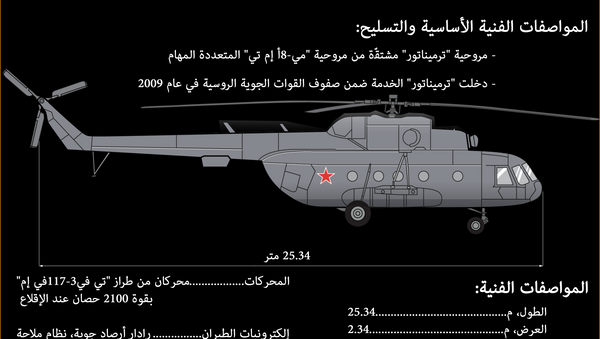 مي-8 أ إم تي شي- ترميناتور: مروحية روسية ناقلة - هجومية - سبوتنيك عربي