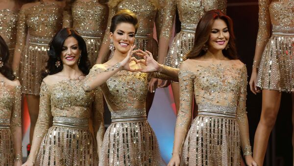 مسابقة ملكة جمال فنزويلا  لعام 2017 في كراكاس، فنزويلا 9 نوفمبر/ تشرين الثاني 2017 - سبوتنيك عربي