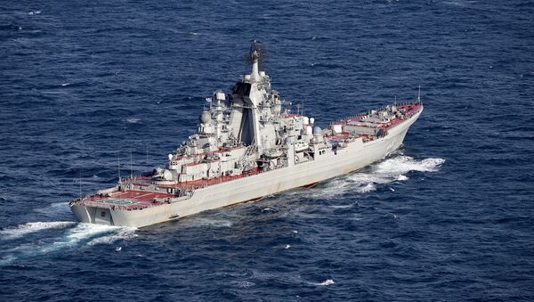 سفينة حربية روسية تعبر مضيق المانش - سبوتنيك عربي