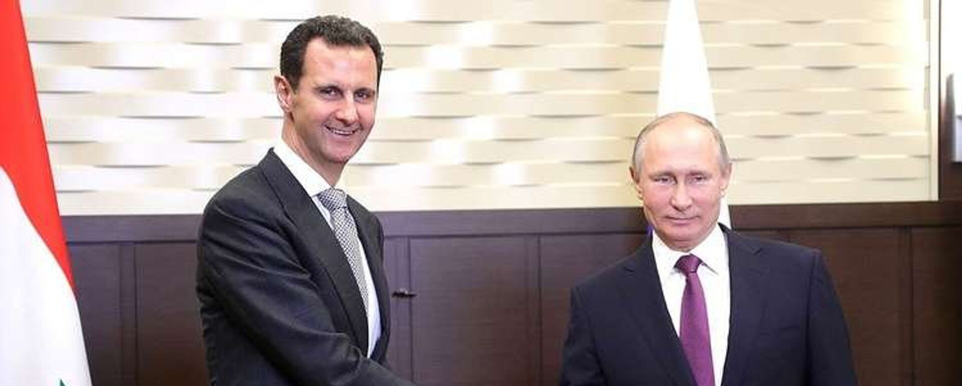 الرئيس الروسي فلاديمير بوتين و الرئيس السوري بشار الأسد - سبوتنيك عربي, 1920, 15.03.2023