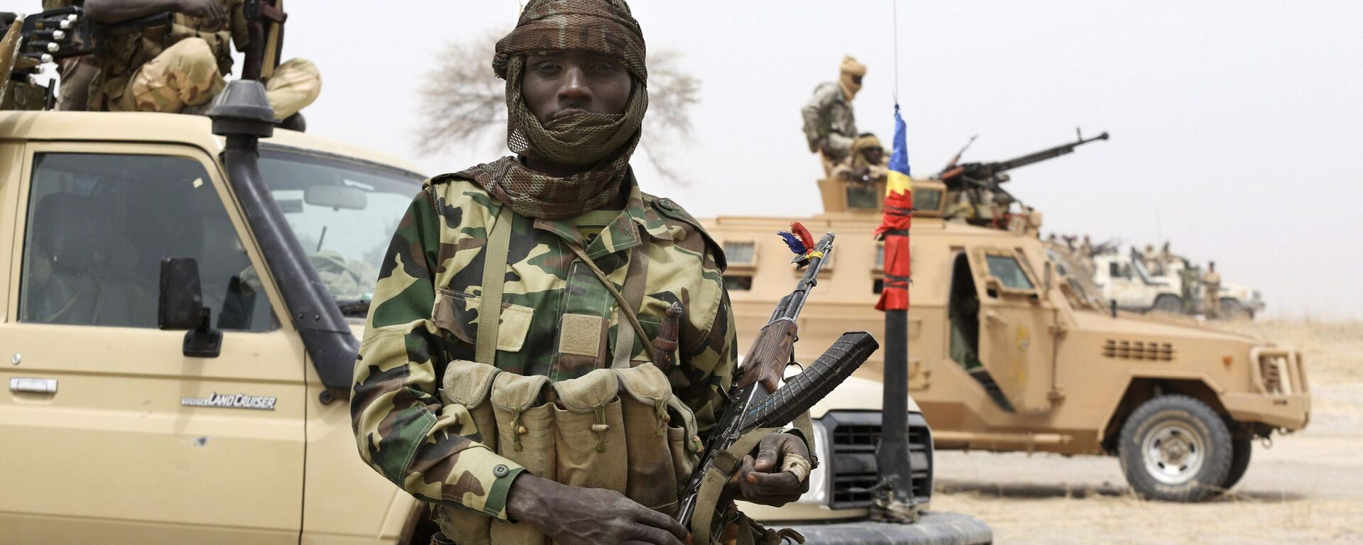 جندي من تشاد خلال عملية قنالية ضد جماعة بوكو حرام في النيجر - سبوتنيك عربي, 1920, 22.04.2021