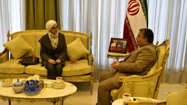 السفير الإيراني في الأردن مجتبى فردوسي بور خلال حواره لـسبوتنيك - سبوتنيك عربي