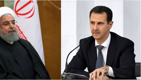 الأسد وروحاني - سبوتنيك عربي