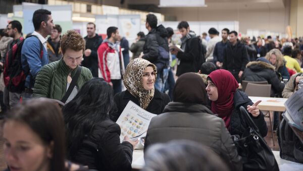 لاجئون في ألمانيا - سبوتنيك عربي