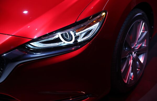 معرض السيارات ل أ أوتو شو 2017 في لوس أنجلوس - السيارة الجديدة Mazda 6، كاليفورنيا 29 نوفمبر/ تشرين الثاني 2017 - سبوتنيك عربي