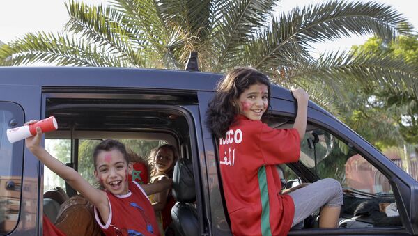 مشجعو منتخب المغرب - سبوتنيك عربي