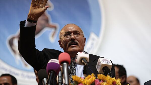 الرئيس اليمني السابق علي عبد الله صالح - سبوتنيك عربي