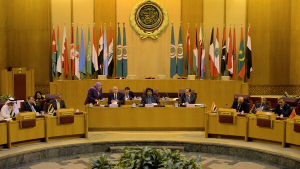 جامعة الدول العربية تجتمع لمناقشة موضوع نقل السفارة الأمريكية إلى القدس، القاهرة، مصر 5 ديسمبر/ كانون الأول 2017 - سبوتنيك عربي