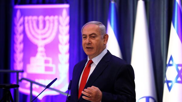 رئيس الوزراء الإسرائيلي بنيامين نتنياهو في القدس، 7 ديسمبر/ كانون الأول 2017 - سبوتنيك عربي