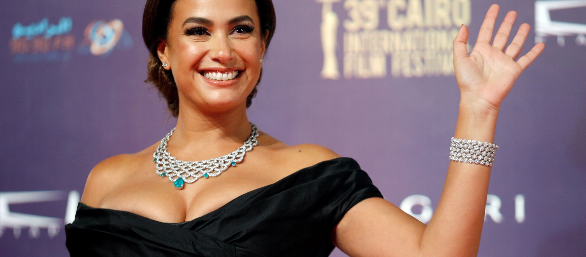 الممثلة المصرية هند صبري، خلال مهرجان القاهرة السينمائي الـ 39، مصر 21 نوفمبر/ كانون الأول 2017 - سبوتنيك عربي, 1920, 26.03.2021