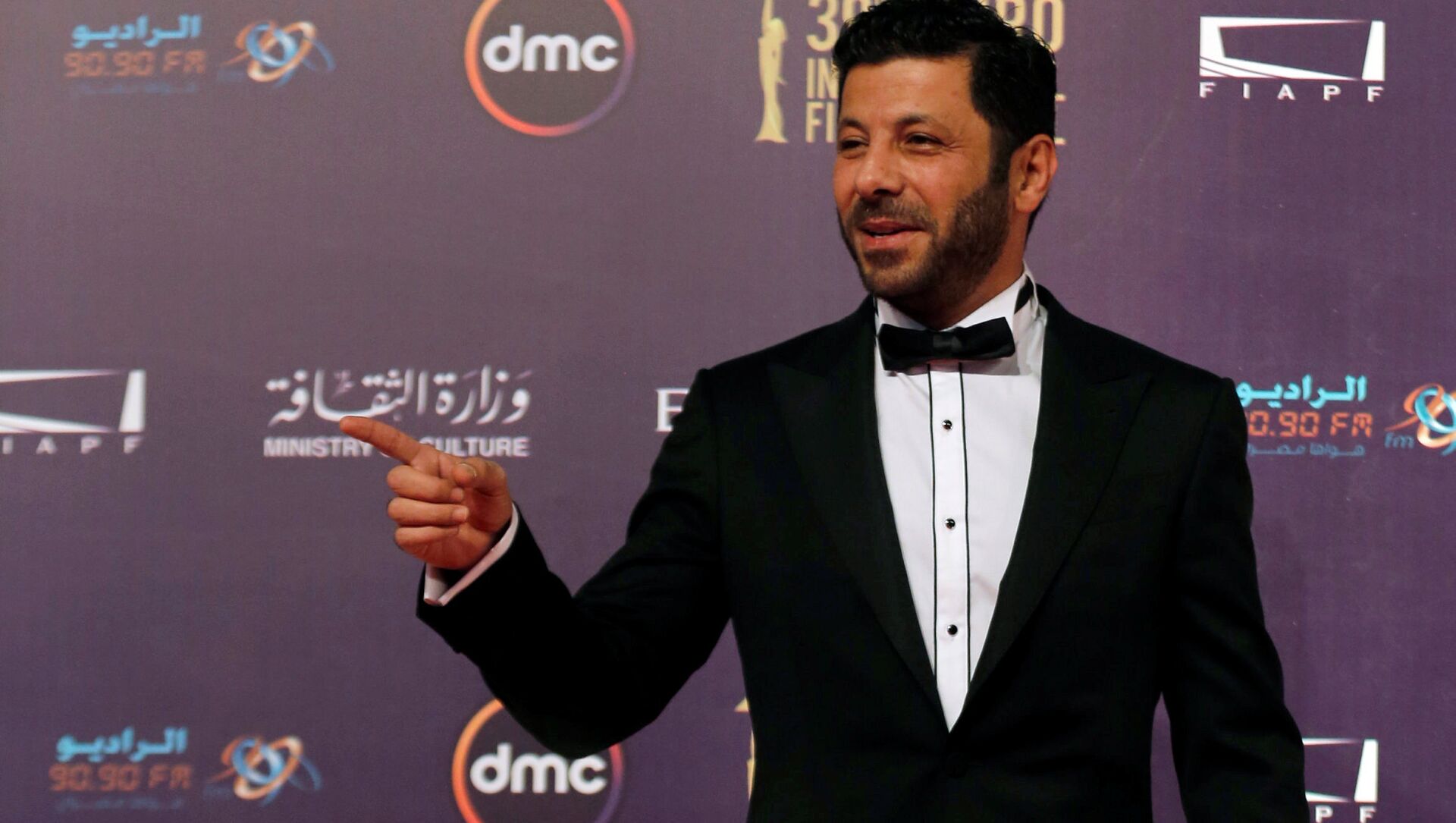  الممثل المصري إياد نصار خلال مهرجان القاهرة السينمائي الـ 39، مصر 21 نوفمبر/ كانون الأول 2017 - سبوتنيك عربي, 1920, 28.04.2021