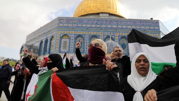 احتجاجات في القدس - سبوتنيك عربي