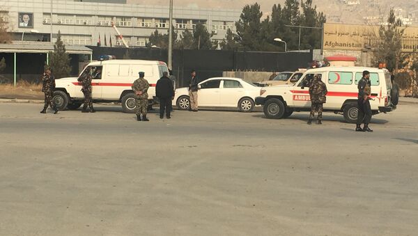 الوضع بعد الهجوم على مركز التدريب الاستخباراتي الأفغاني في كابول، أفغانستان - سبوتنيك عربي