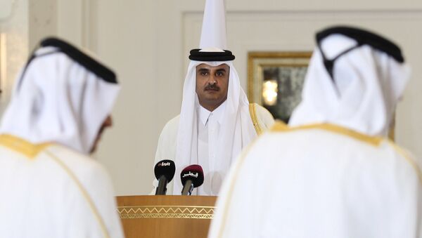 أمير دولة قطر تميم بن حمد آل ثاني - سبوتنيك عربي