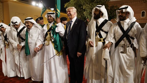 الرئيس الأمريكي دونالد ترامب في السعودية - سبوتنيك عربي