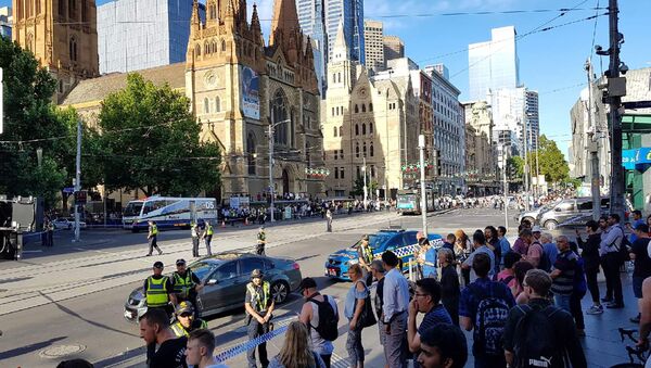  الشرطة الأسترالية في ملبورن، أستراليا 21 ديسمبر/ كانون الأول 2017 - سبوتنيك عربي