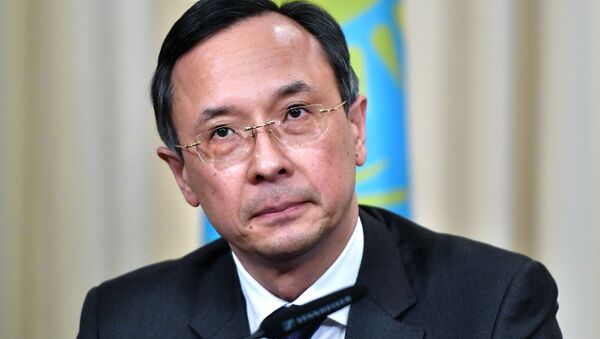وزير الخارجية الكازاخستاني خيرت عبد الرحمنوف - سبوتنيك عربي