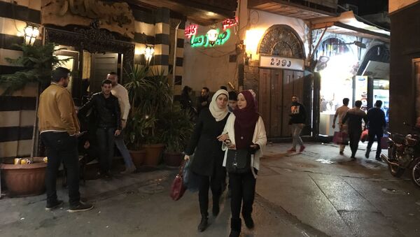 احتفالات بعيد الميلاد في دمشق، سوريا - سبوتنيك عربي