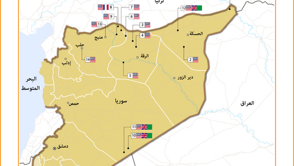 القواعد العسكرية الأمريكية في سوريا - سبوتنيك عربي